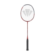 Carlton Badmintonschläger Aerospeed 400 (86g/grifflastig/mittel) rot - besaitet -